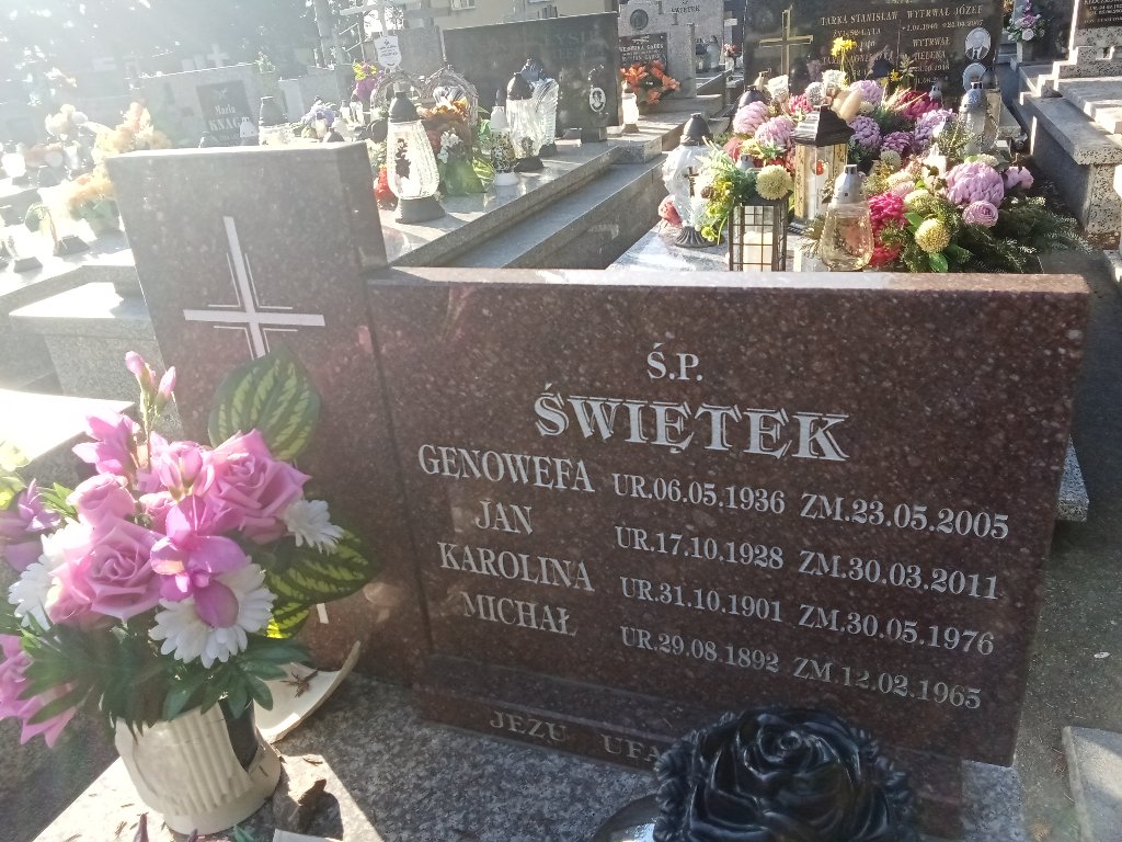 Grób Genowefa Świętek